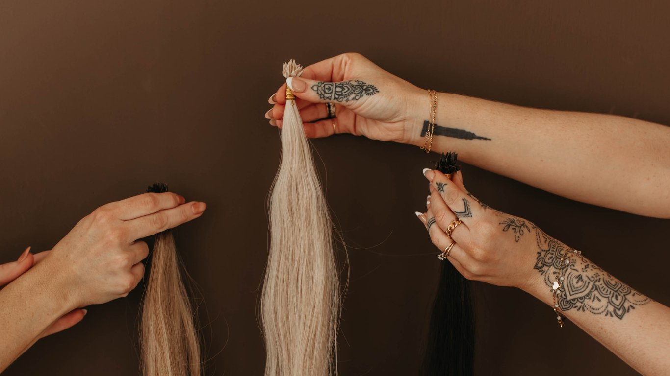 Micro K-Tip Hair Extensions – Keratin Bonded Luxury Hair – Platform ...