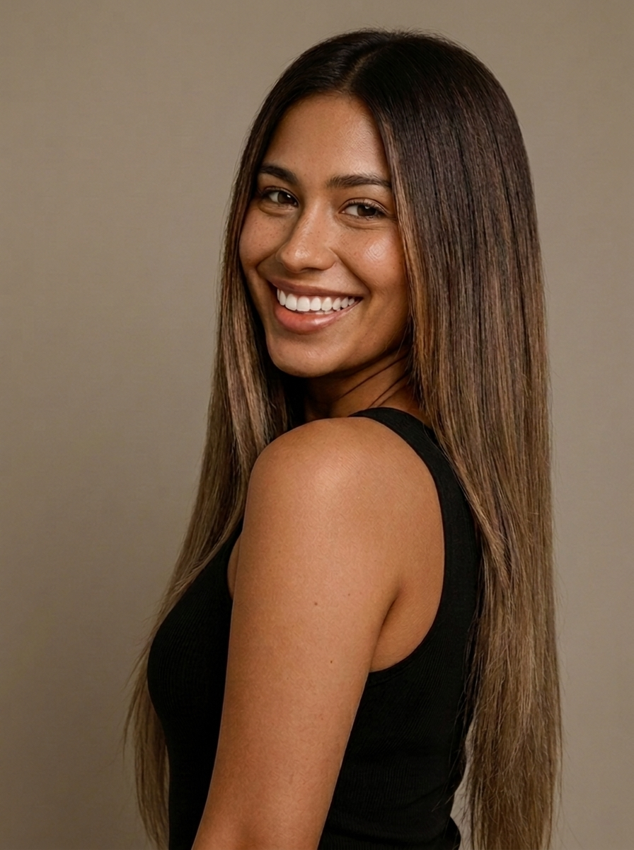 Platform Hair Extensions | Mocha Chocolata K-Tips