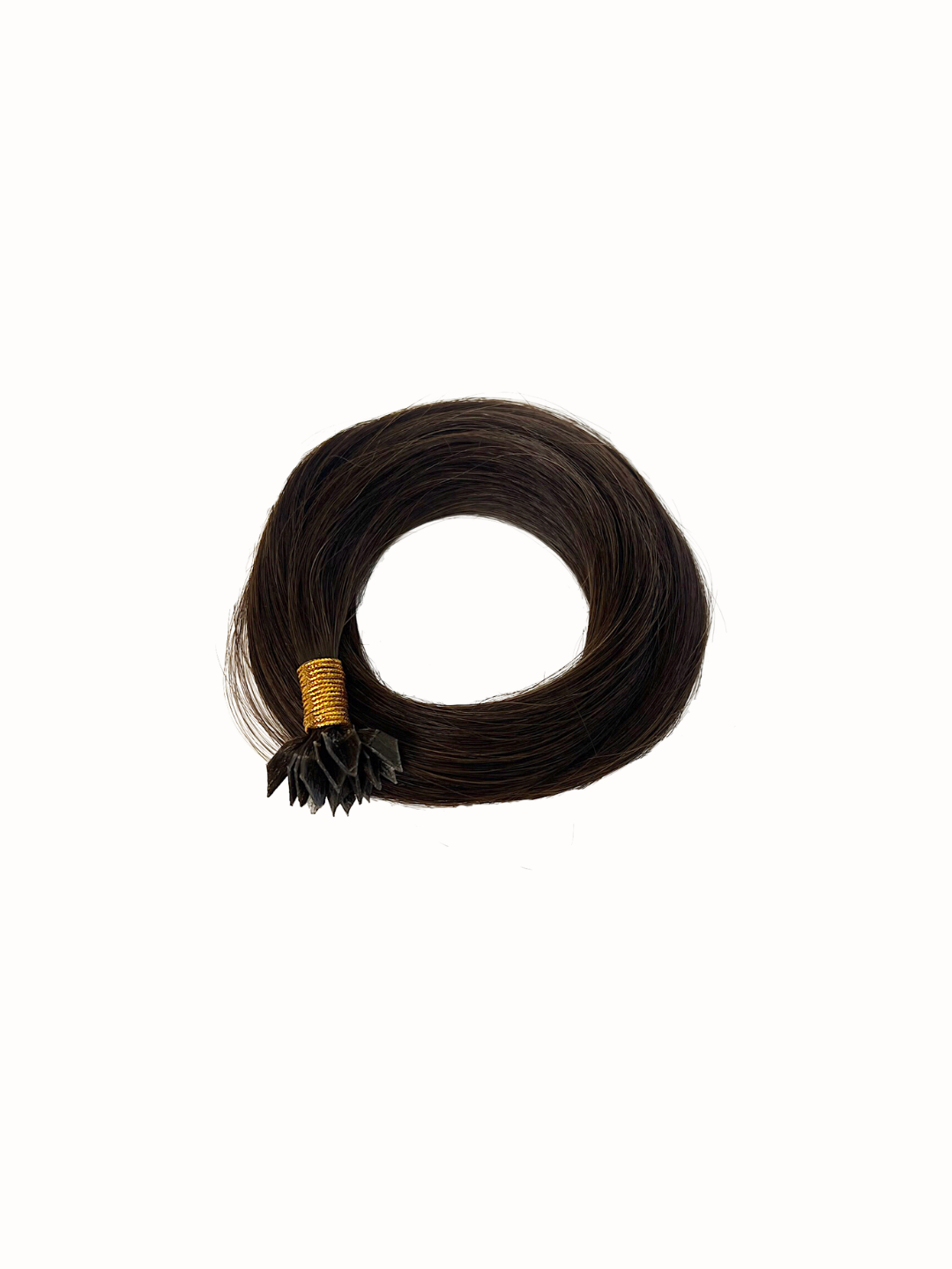 Dark Brown #3 — Micro K-Tip Extensions – Platform Hair Extensions